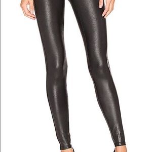 SPANX faux leather leggings LG (fits more like a M)